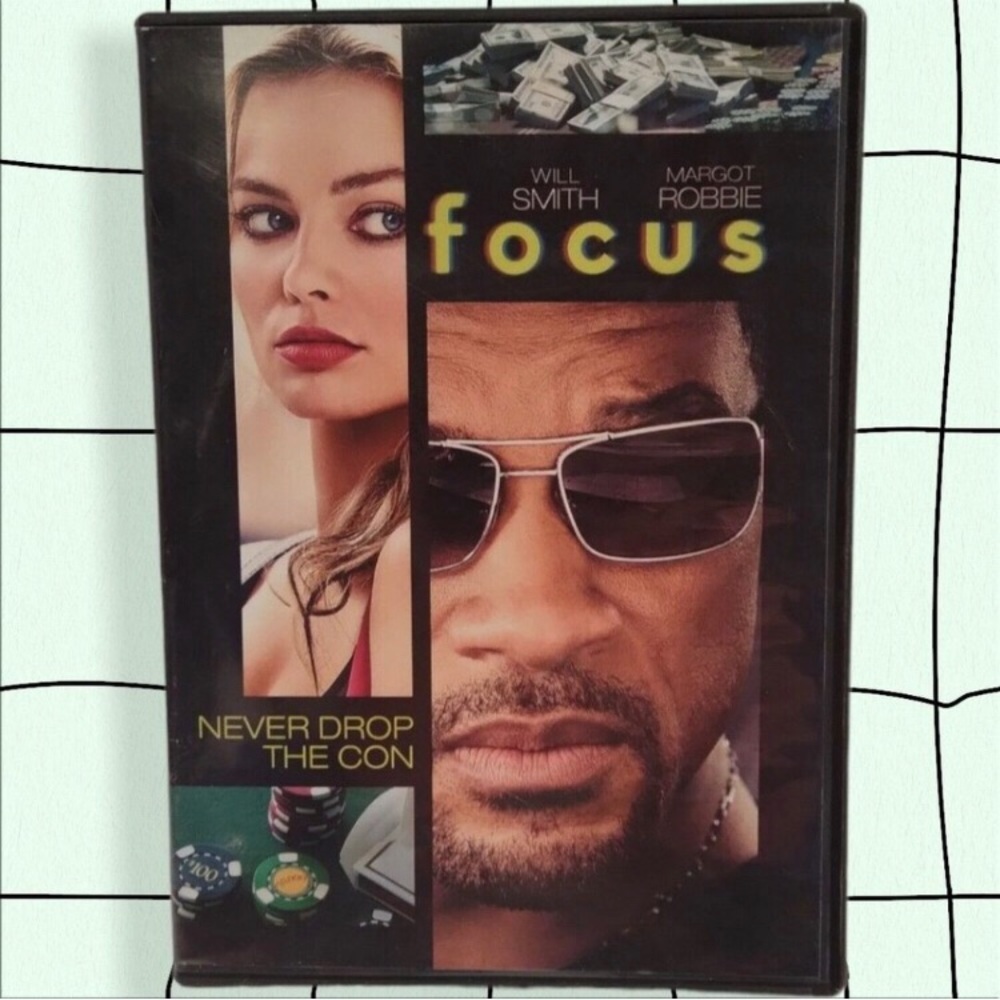 Margot Robbie & Will Smith - Focus movie DVD